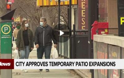 City Approves Temporary Patio Expansions